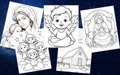 31 Nifty Nativity Coloring Pages